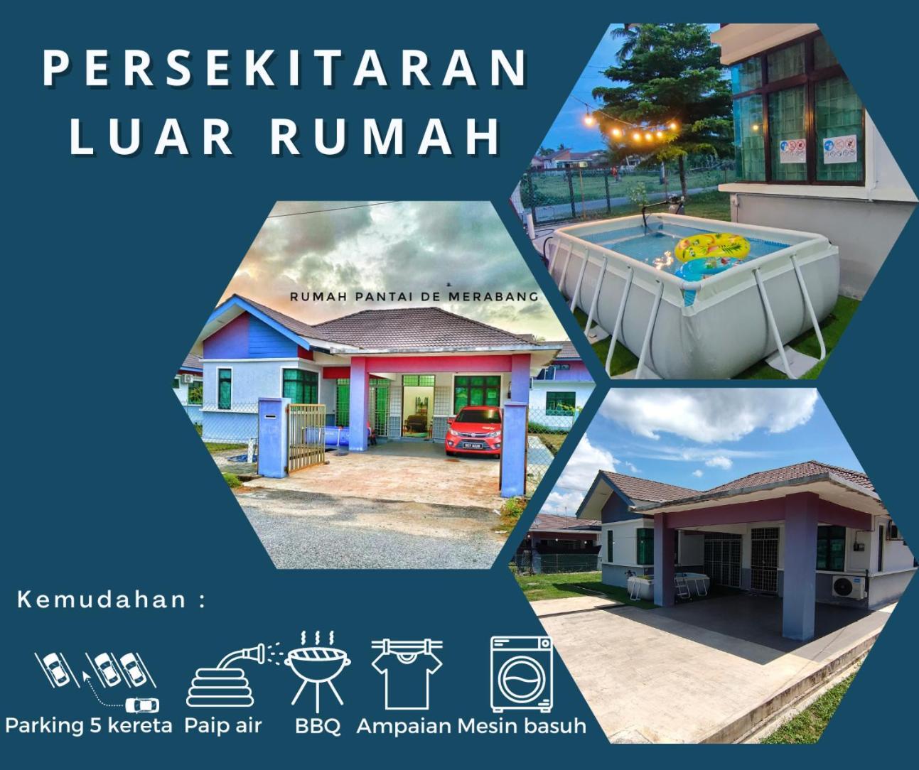 Rumah Pantai de Merabang  Bachok Bagian luar foto
